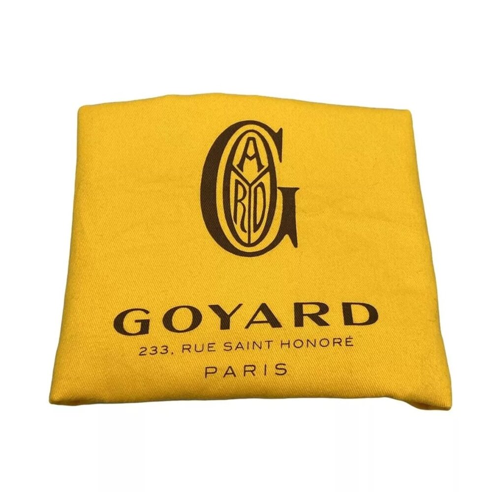 GOYARD Petit Flot Bucket Bag Gray Coated Canvas Leather Shoulder Bag 2338-101424 - Picture 14 of 14